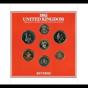 1985 Royal Mint UK coin Collection